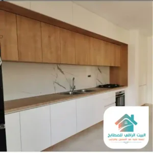 مطابخ المنيوم مع خشب