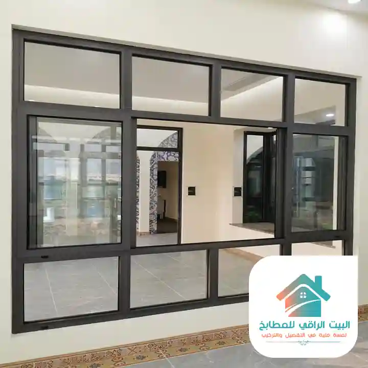 شبابيك المنيوم اسود الرياض
